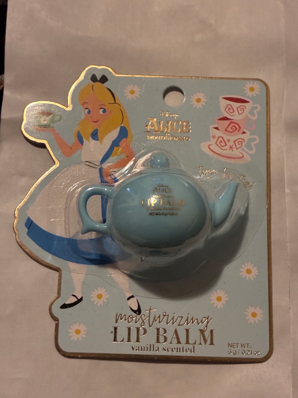 Blue Teapot Moisturizing Lip Balm - Vanilla Scented